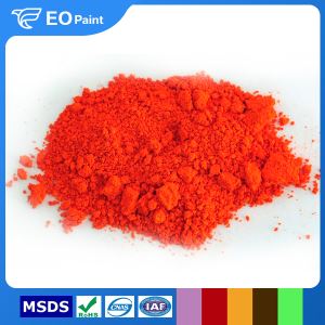 Fluorescent Orange Red Pigment